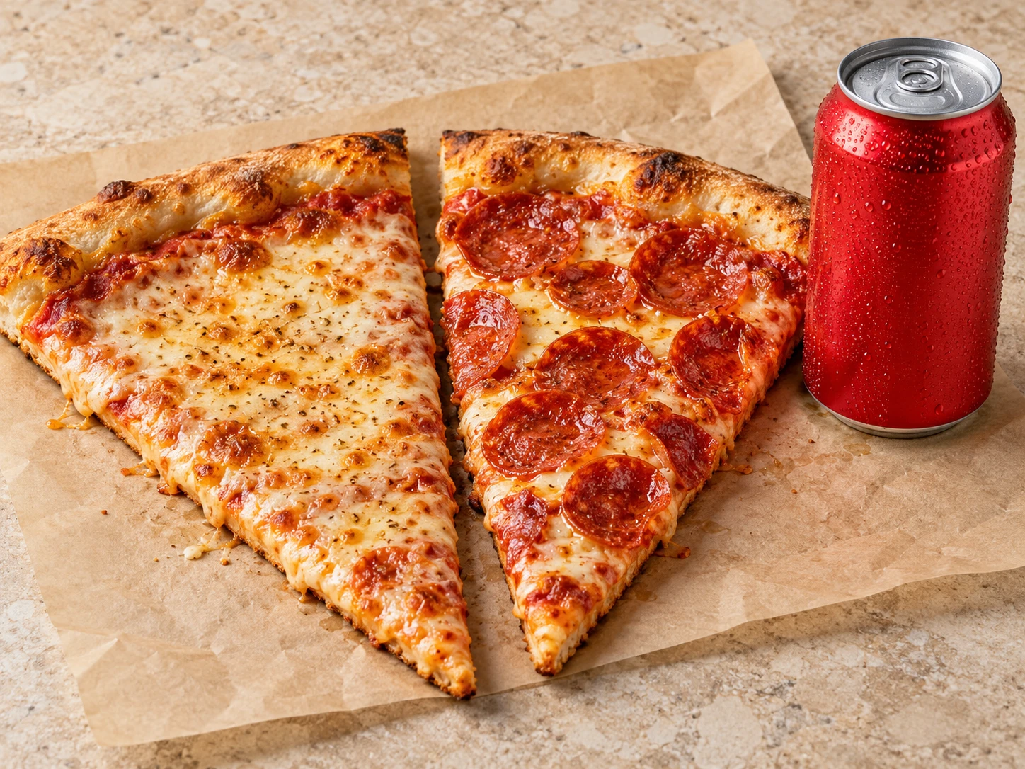 2 Slices + 1 Pop
